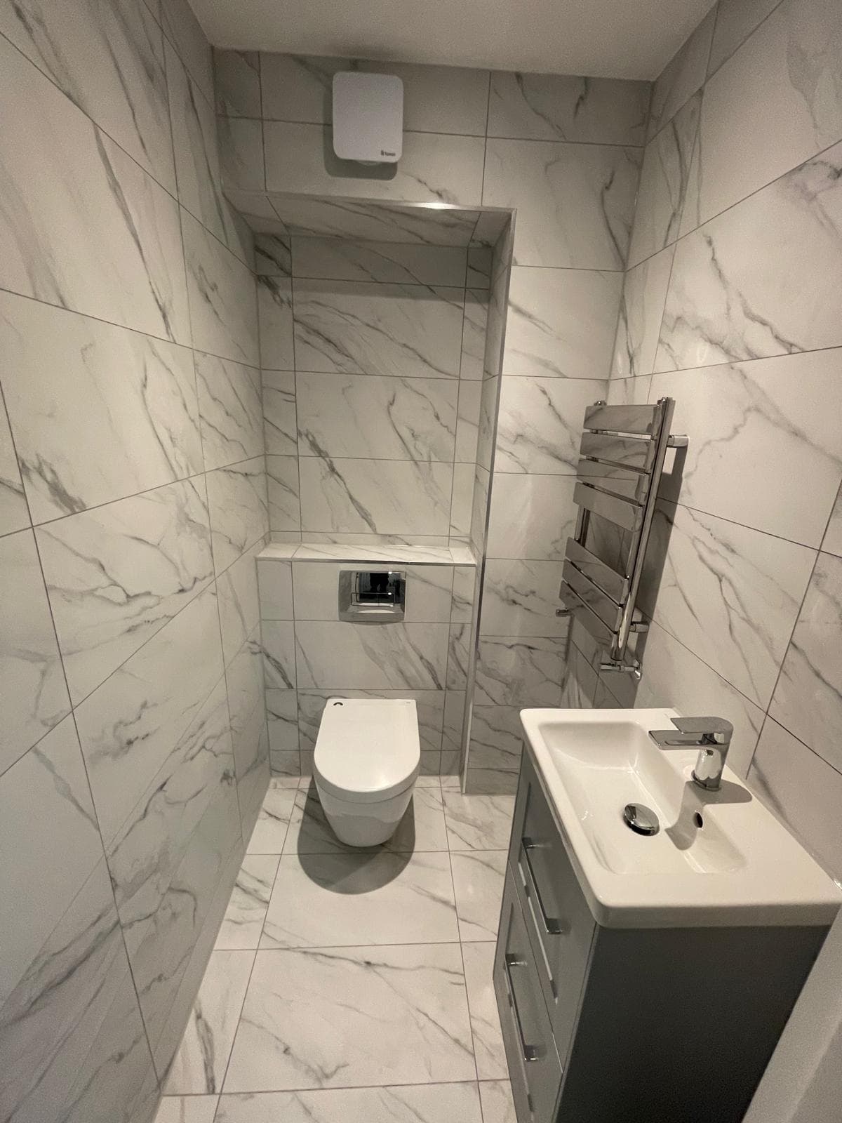 Artisan Company project — bathroom installation